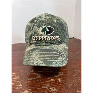 Mossy Oak Camouflage Adjustable Baseball Cap By Outdoor Cap D4